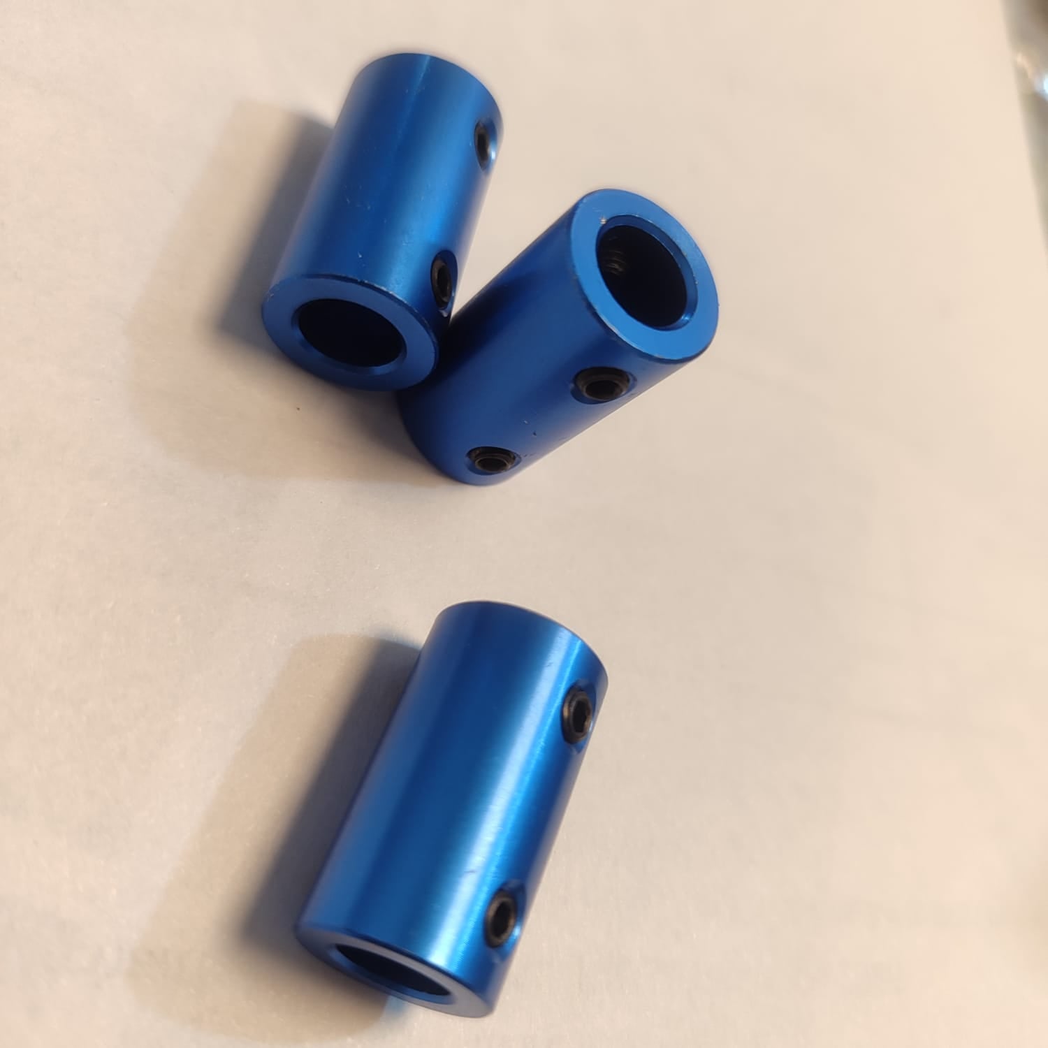 Aluminum Shaft coupling in Pakistan - 3x3mm