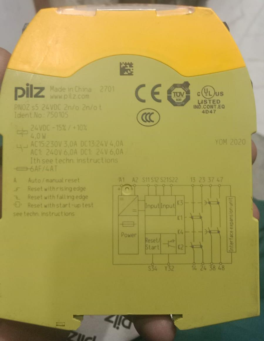 Pilz PNOZ s5 Emergency Safety Relay in Pakistan thumbnail 2