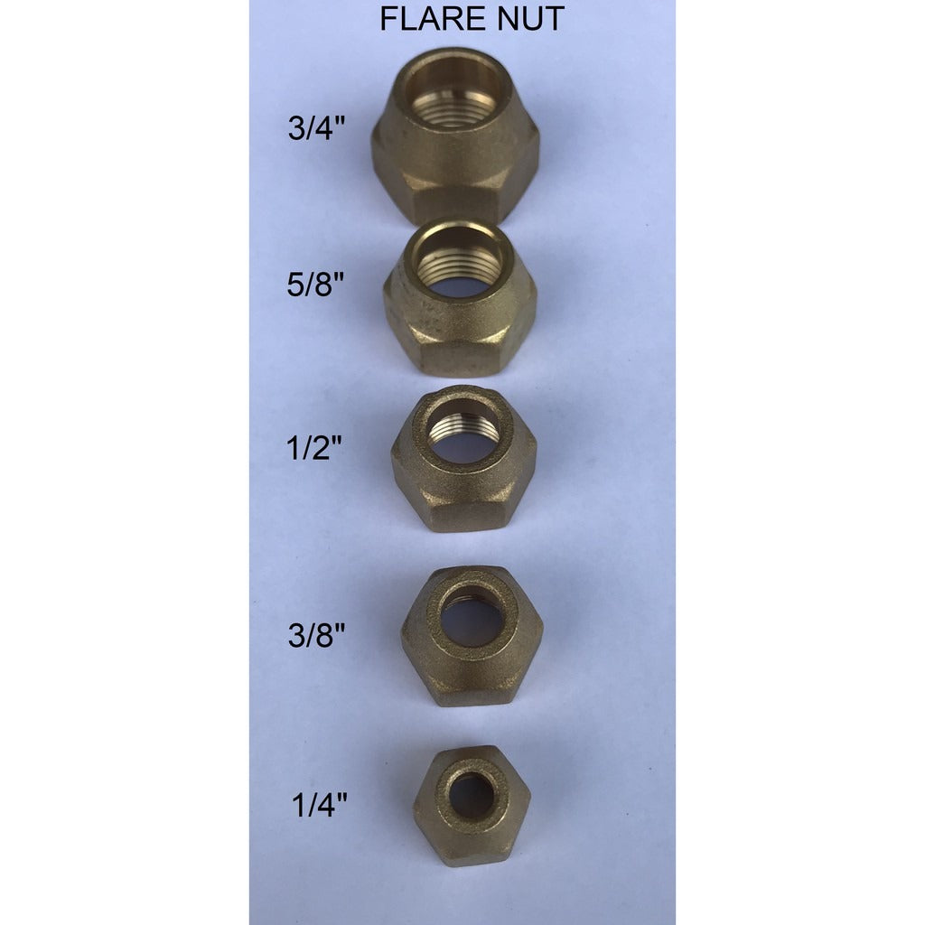 BRASS FLARE NUT in Pakistan - 1/4inch thumbnail 5