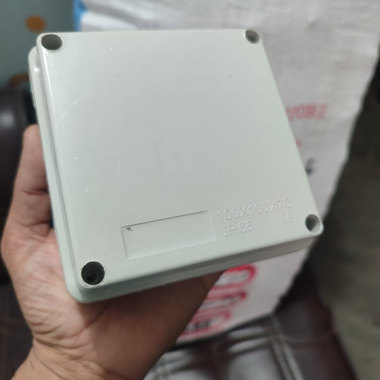 Water Proof Junction Box 100x100x70 in Pakistan thumbnail 3