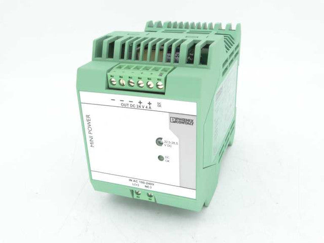 PHOENIX CONTACT MINI-PS-100-240AC/24VDC/4 DIN Rail Power Supply in Pakistan