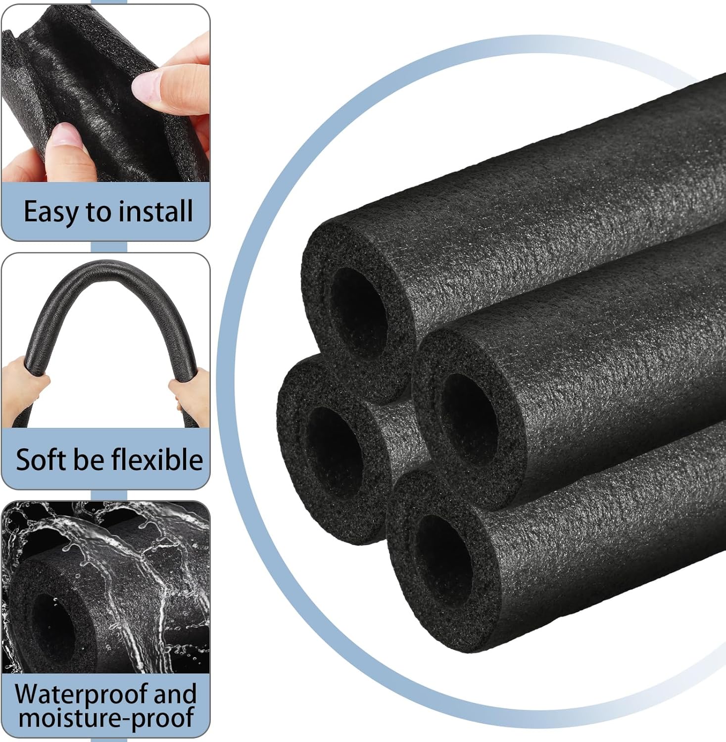 Pipe Insulation Foam Tube in Pakistan - 1"x3/4" thumbnail 5