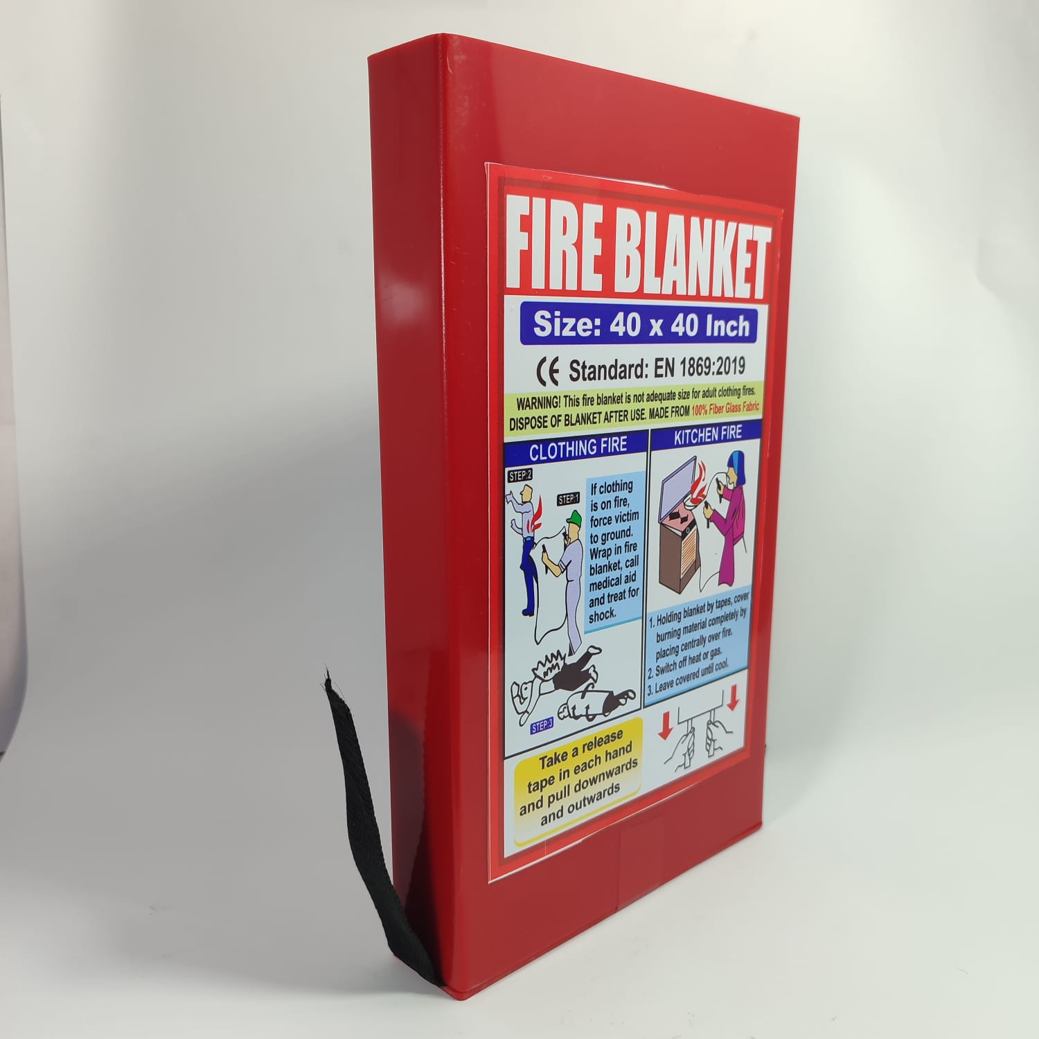 FIRE BLANKET EN 1869:2019 Size: 40 x 40-Inch in Pakistan thumbnail 3