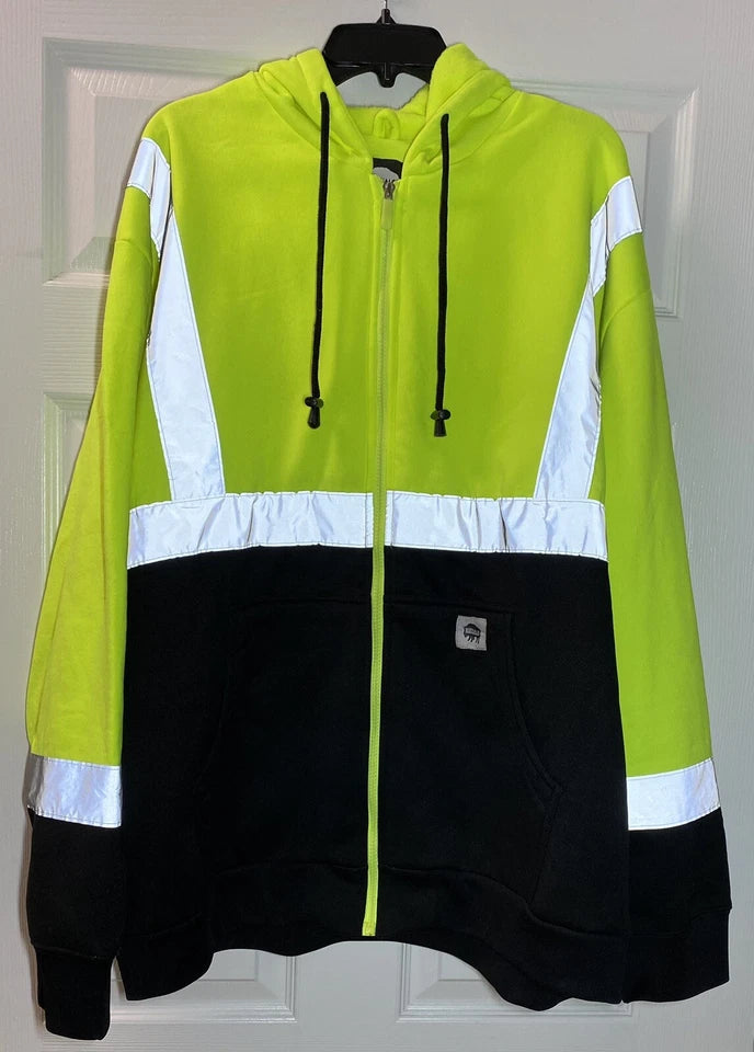 High Reflective Safety work Jacket in Pakistan thumbnail 4