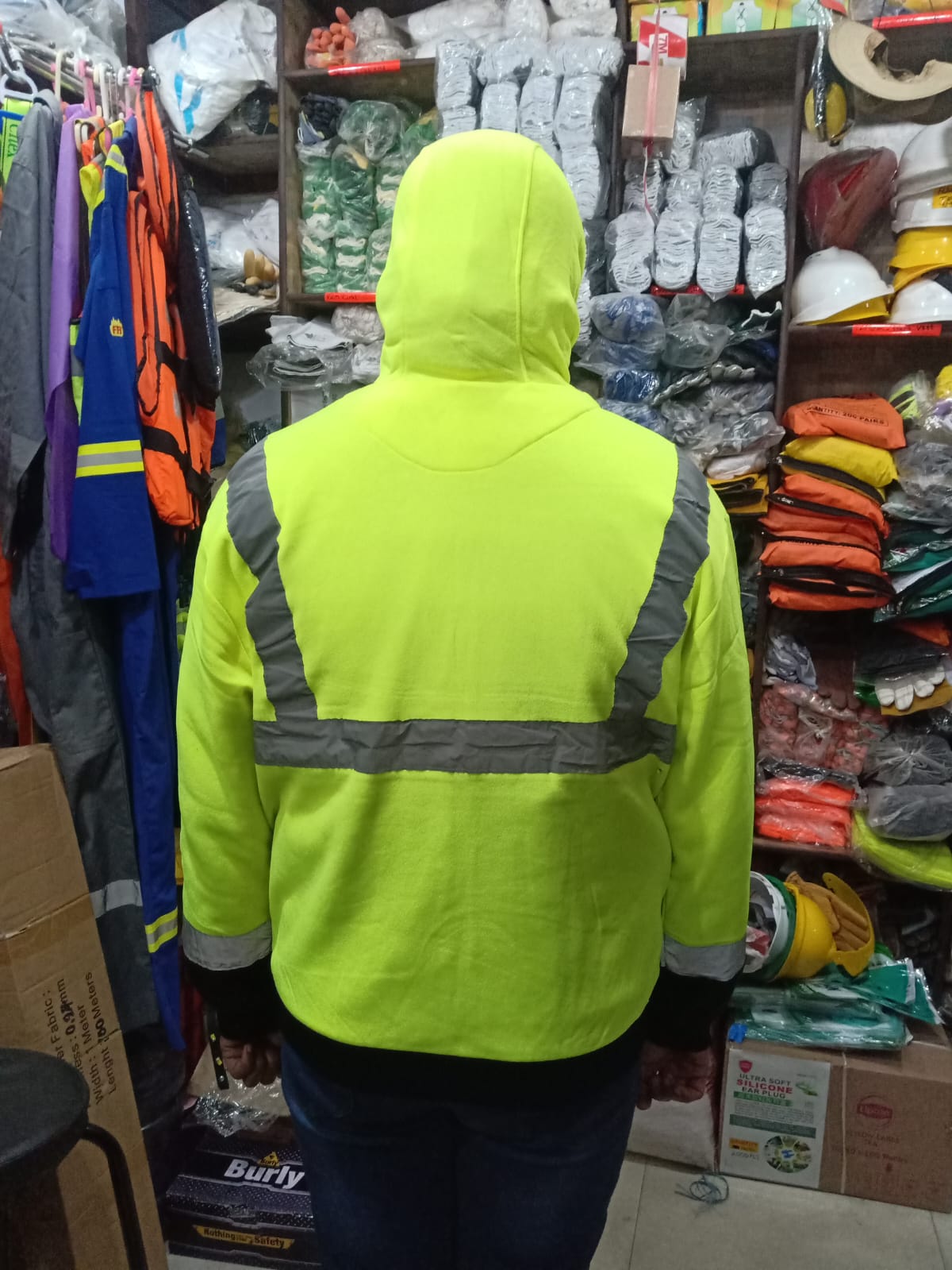 High Reflective Safety work Jacket in Pakistan thumbnail 7
