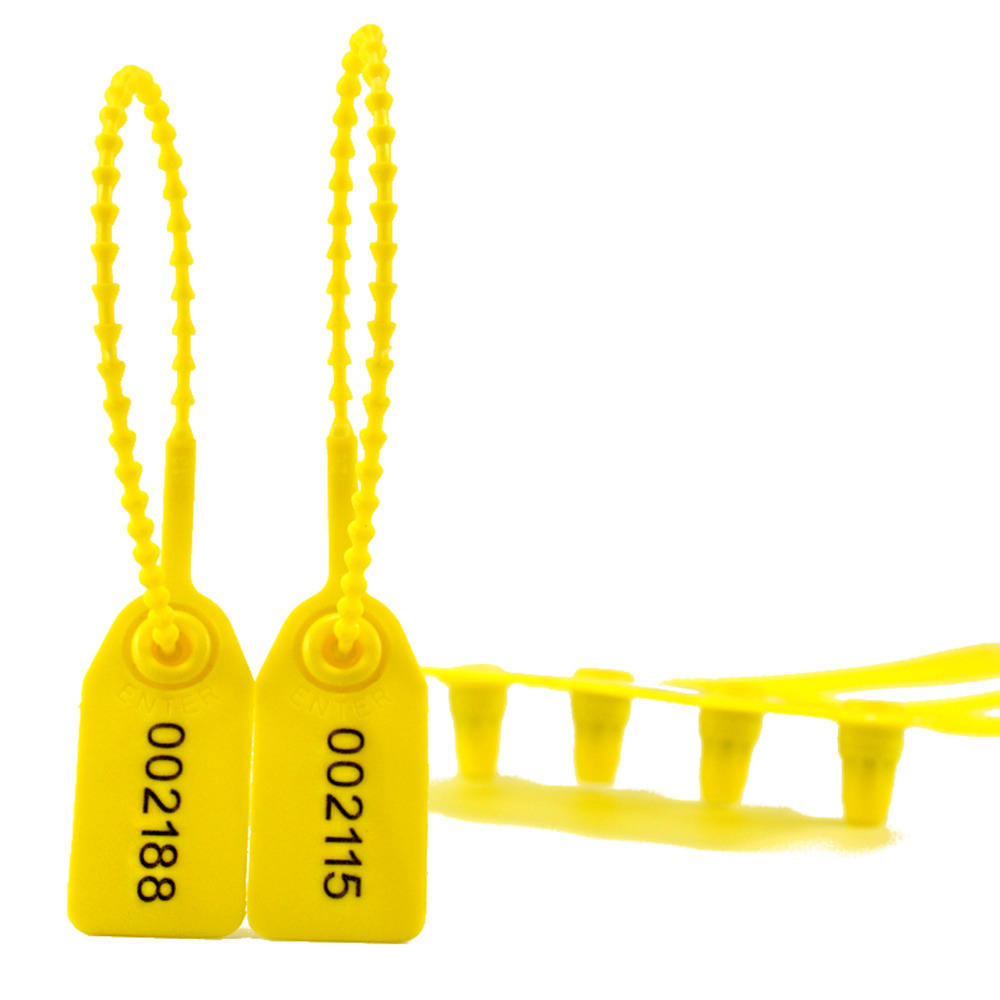 Plastic Safety Seals Numbered, Tag Zip Sealing Tie in Pakistan - Red thumbnail 7