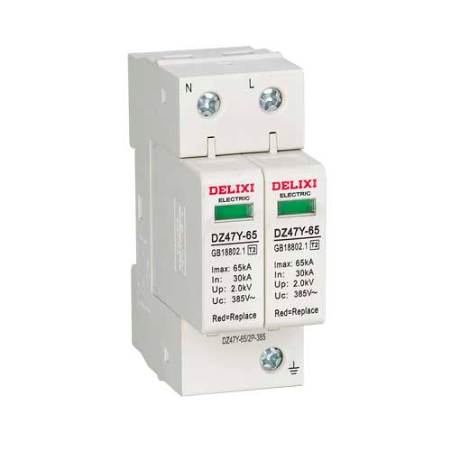 DELIXI ELECTRIC Surge Protection Device (AC SPD) in Pakistan - 4 / 40 kA 385V thumbnail 2