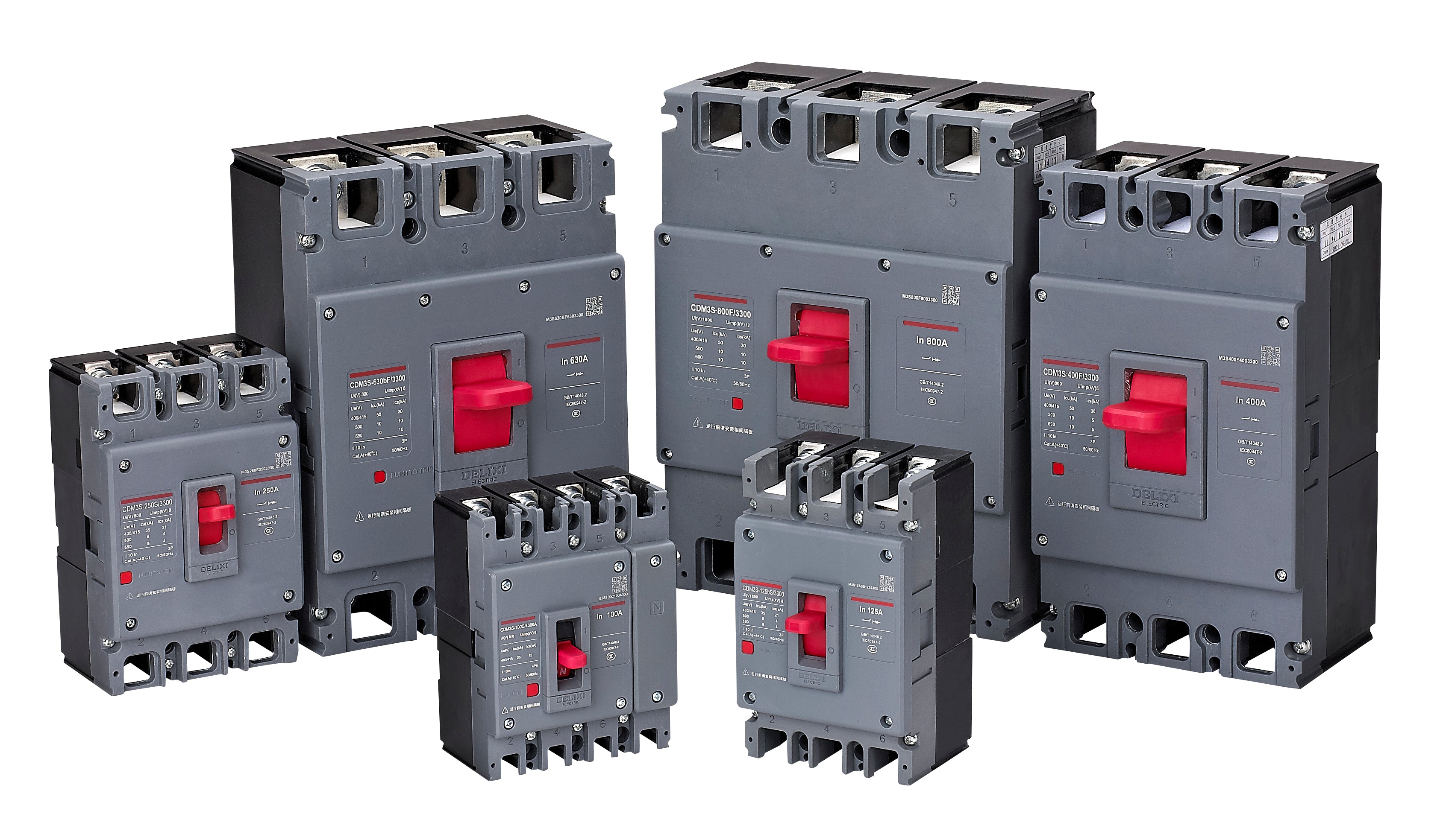 DELIXI ELECTRIC Molded Case Circuit Breaker (MCCB) in Pakistan - 3 / 100A