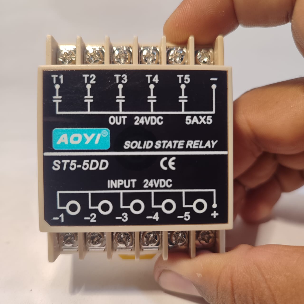 AOYI ST5‑5DD 5‑Ch 24VDC SSR 5A×5 in Pakistan
