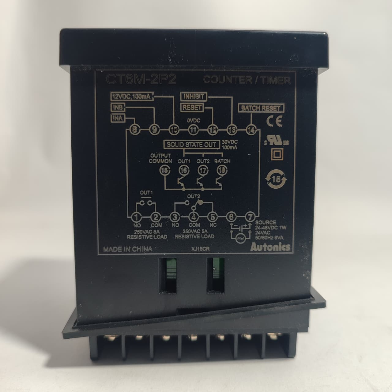 Autonics CT6M-2P COUNTER/TIMER  24v dc new box pack in Pakistan thumbnail 5