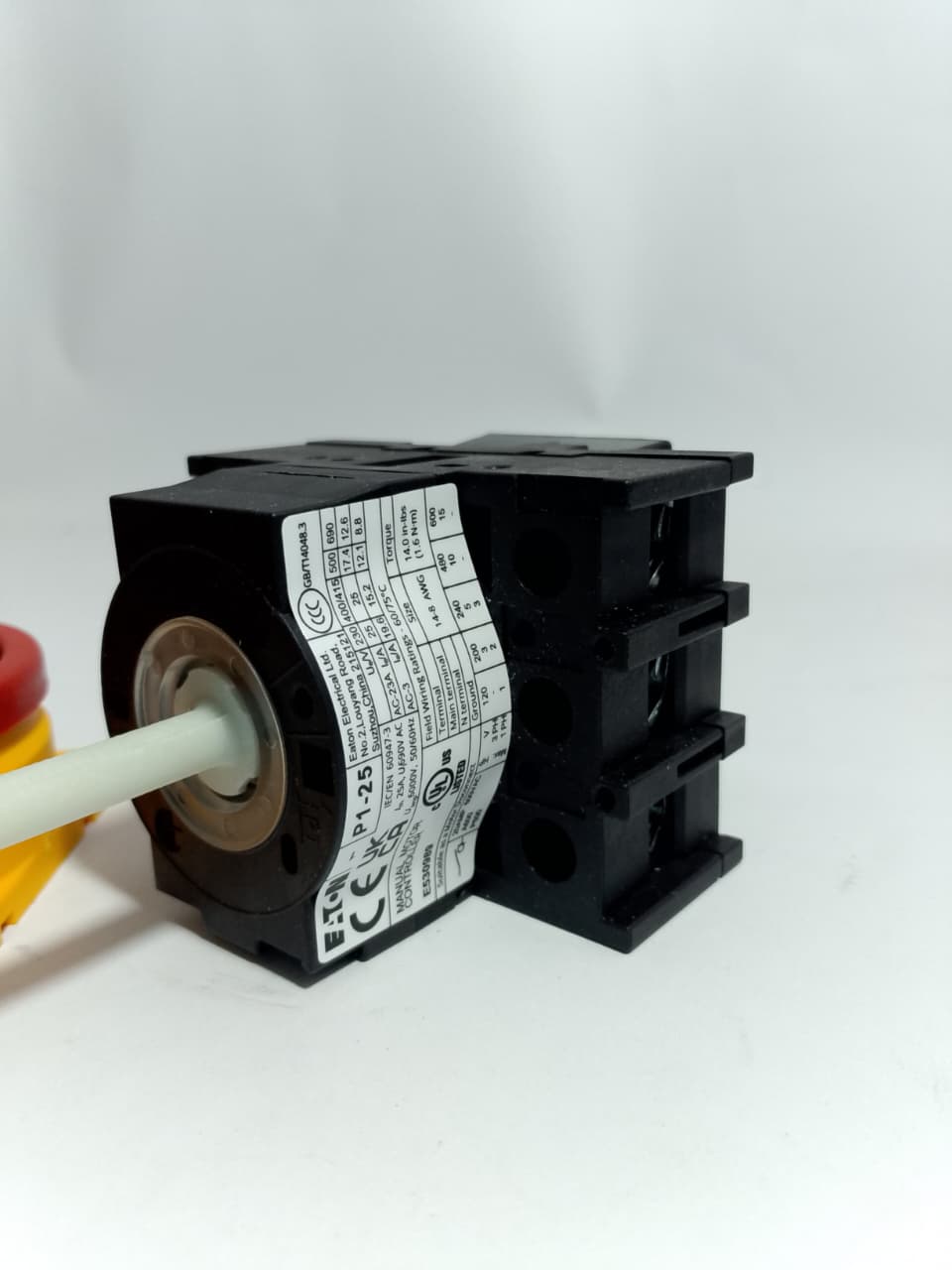 EATON P1-25 Manual Motor Controller Switch in Pakistan - 4pol/32A thumbnail 6