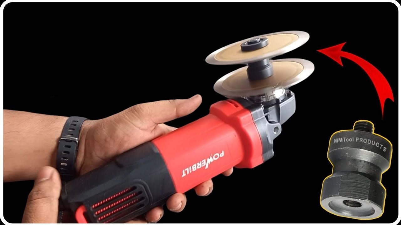 5-Inch Angle Grinder Double Blade Adapter for Diamond in Pakistan
