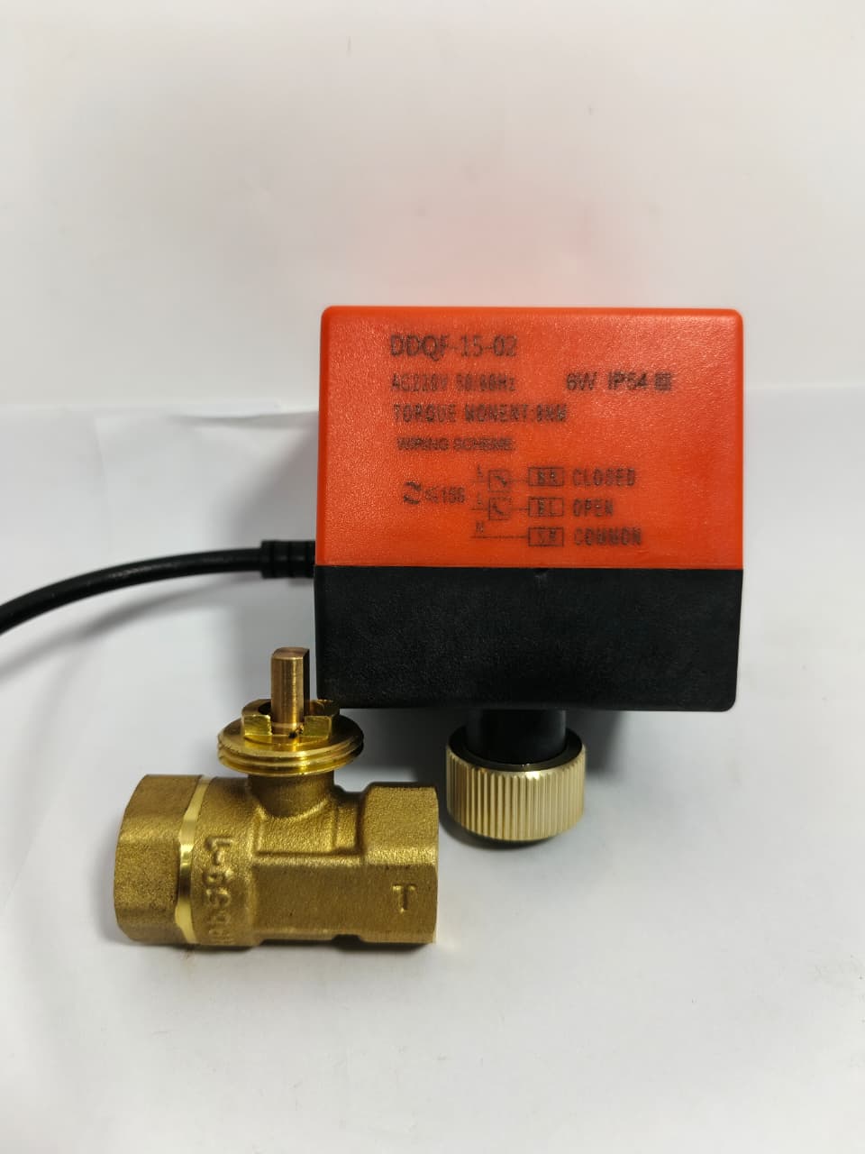 DDQF-15-02, 220VAC Motorized Ball Valve in Pakistan - 1/2 inch thumbnail 3