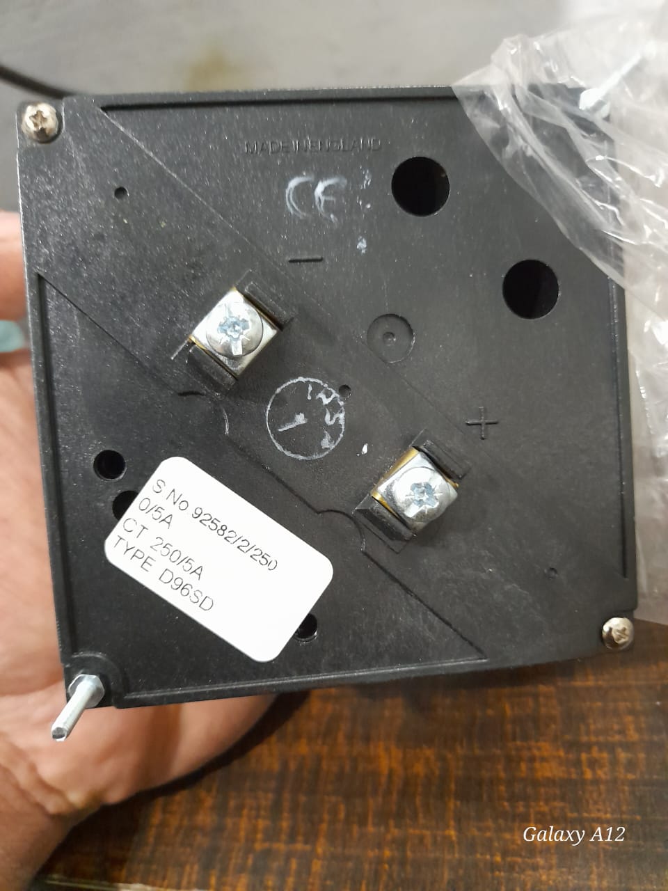 HOBUT CT Panel Operated Meter in Pakistan - 250/5A thumbnail 3