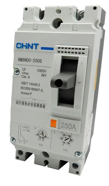 CHINT NM8NDC-125/2P, 250/2P DC Breaker in Pakistan - 100A thumbnail 2