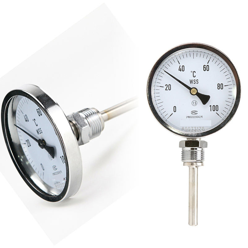 Temperature Gauge with Thermo-well (SS) in Pakistan - 0-600 Deg
