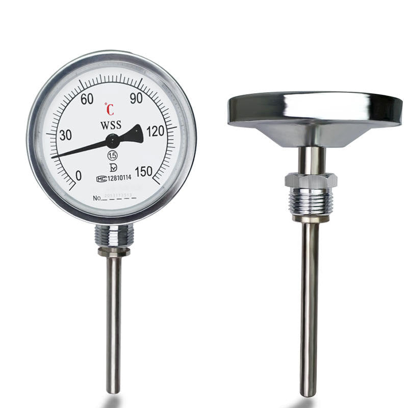 Temperature Gauge with Thermo-well (SS) in Pakistan - 0-600 Deg thumbnail 2