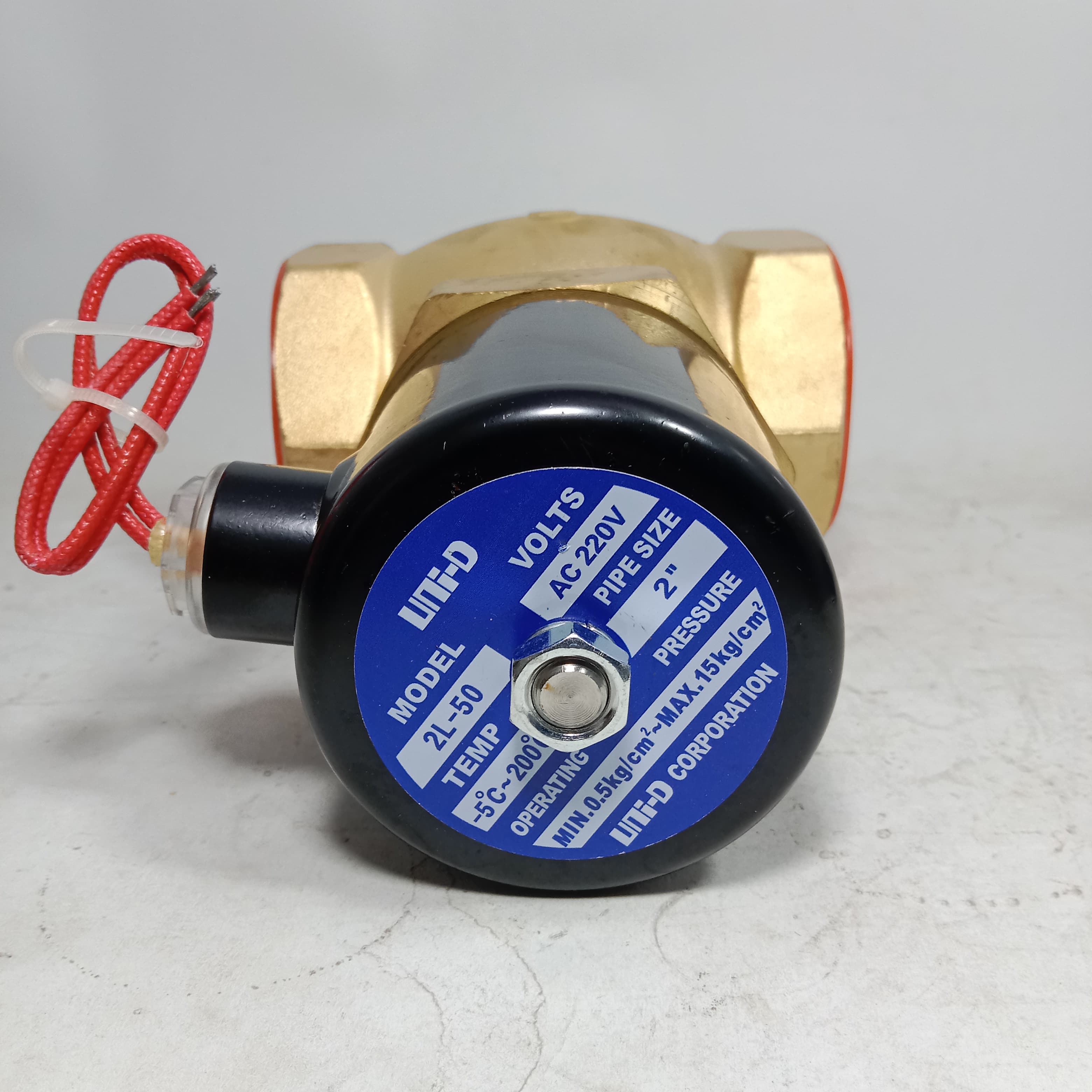 UNi-D (2L)UW-50 Solenoid Valve for steam use  in Pakistan - 1 inch thumbnail 3