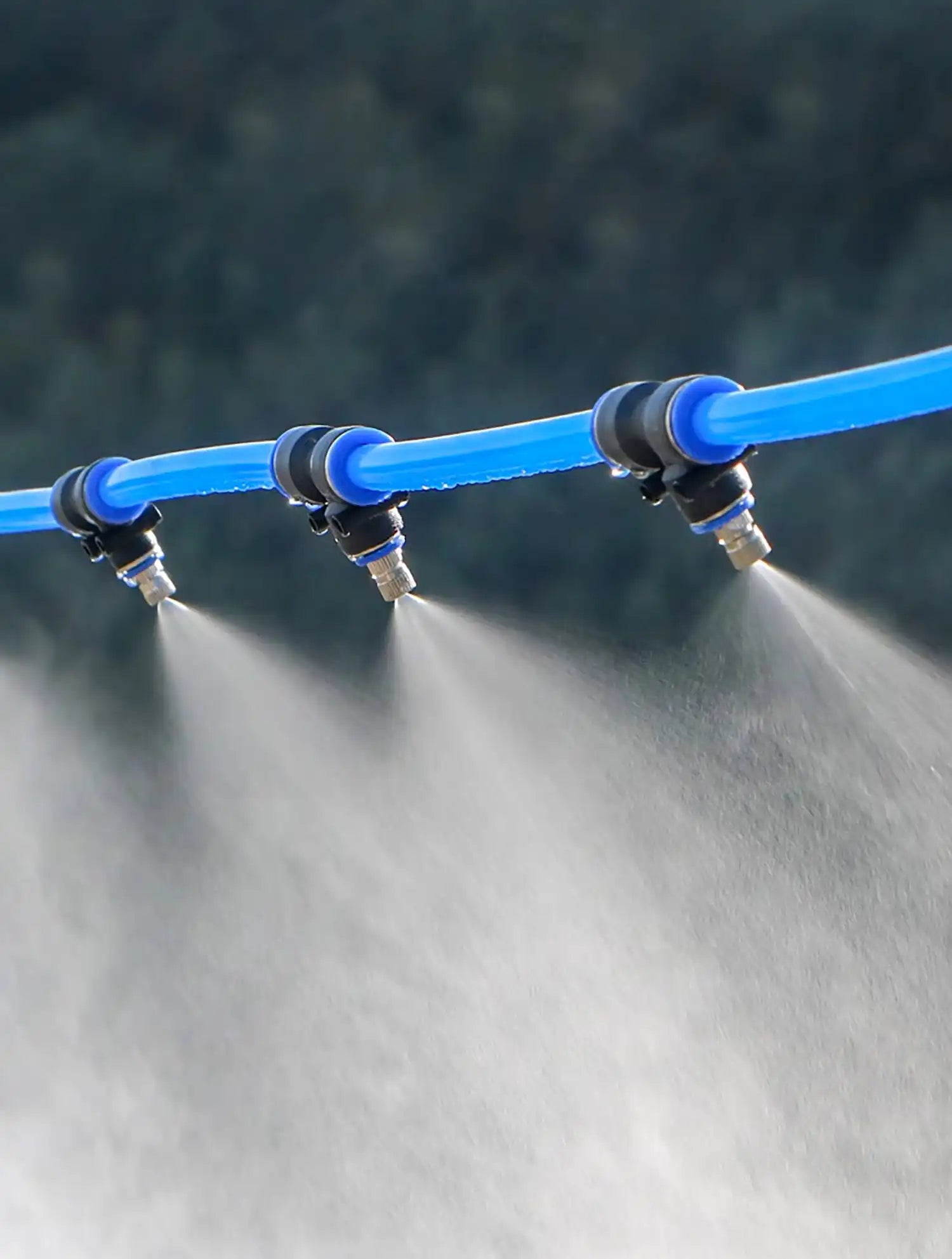 Misting System for Homes, Solar panels, and Farms in Pakistan - 25-Nozzle System With Pump & 100 ft Pipe