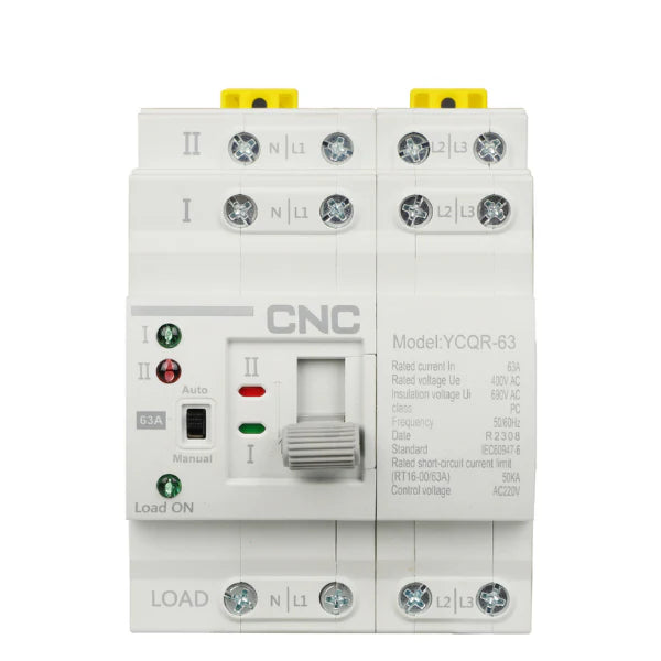 CNC ATS YCQR 2P/4P Automatic Transfer Switch in Pakistan - 4