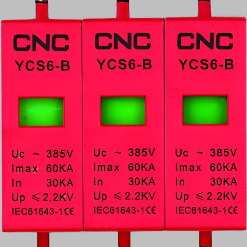 CNC YCS6-B ( CARTRIDGE ) AC Surge Protection Devices in Pakistan - 385V In=20kA thumbnail 2