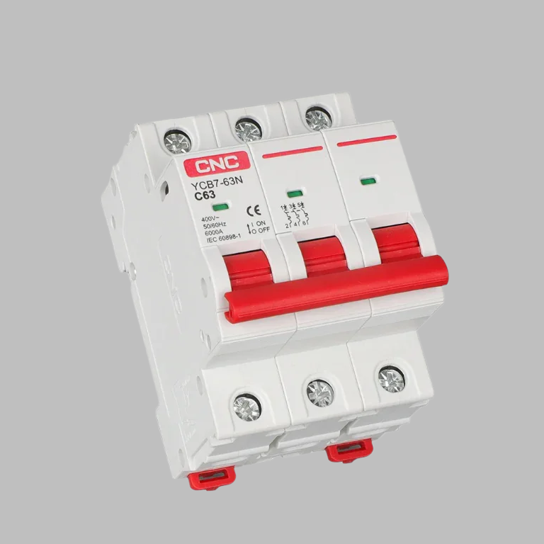 CNC YCB7-63N 3-Pole AC Miniature Circuit Breaker in Pakistan - 40A thumbnail 2
