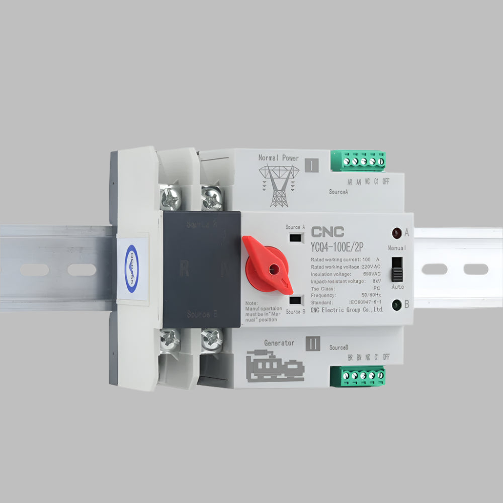 CNC YCQ4-100E/2Pole ATS Dual Power Automatic Transfer Switch in Pakistan thumbnail 4