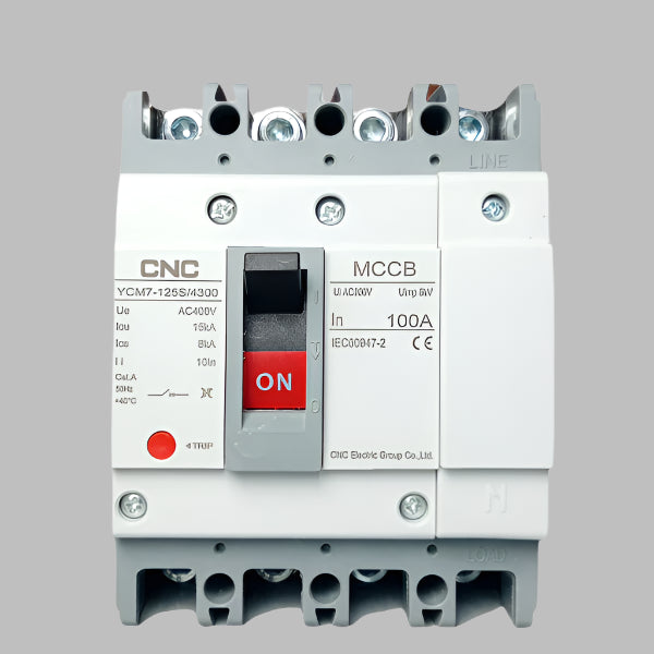 CNC YCM7-125 4-Pole AC MCCB Molded Case Circuit Breakers in Pakistan - 200A