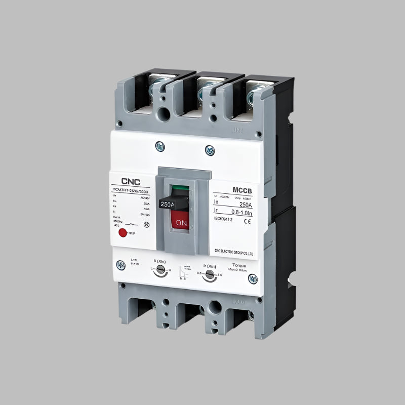 CNC YCM7-125 100A 3-Pole MCCB AC Molded Case Circuit Breakers in Pakistan - 250A