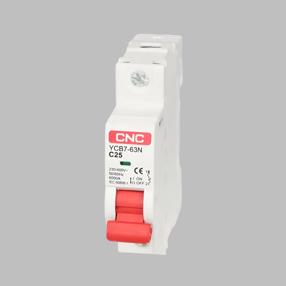 CNC YCB7-63N 1-Pole AC MCB Miniature Circuit Breakers in Pakistan - 32A thumbnail 2
