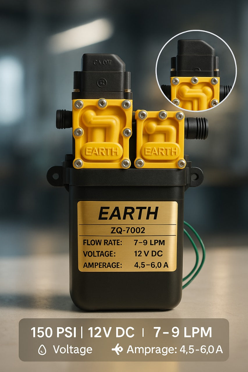 EARTH ZQ-7002 150PSI 12VDC High-pressure Pump in Pakistan