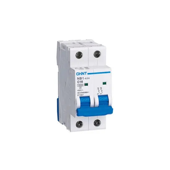 CHINT NB1-63DC 2 POLE Miniature Circuit Breaker in Pakistan - 3 Amp