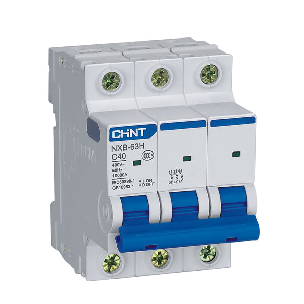 CHINT NXB-63H 3 POLE Miniature Circuit Breaker in Pakistan - 20Amp