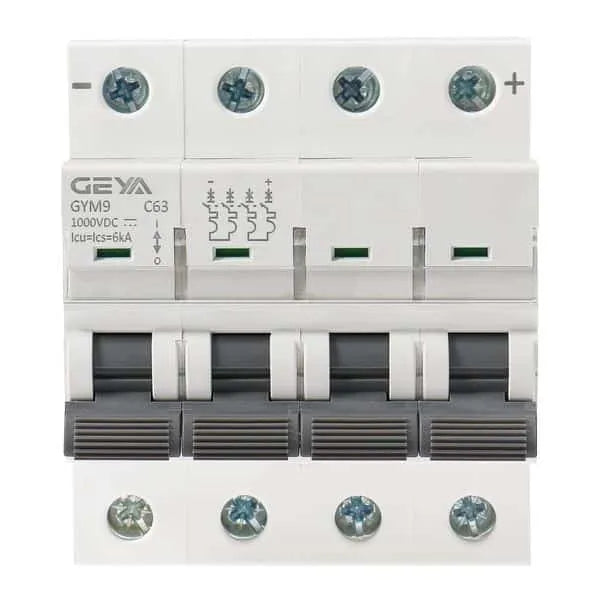 GEYA GYM9H-DC-4P 20A, 6KA, 1000VDC in Pakistaan