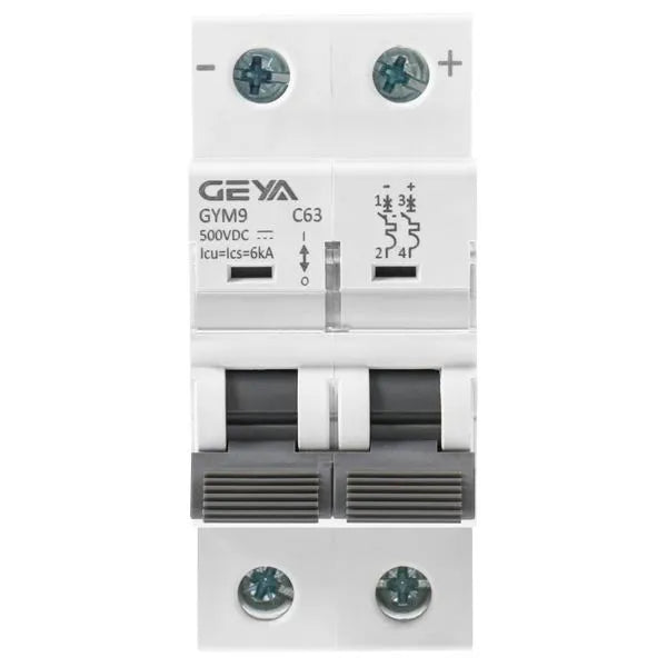 GEYA GYM9-DC-2P 6KA 500VDC in Pakistan - 63A