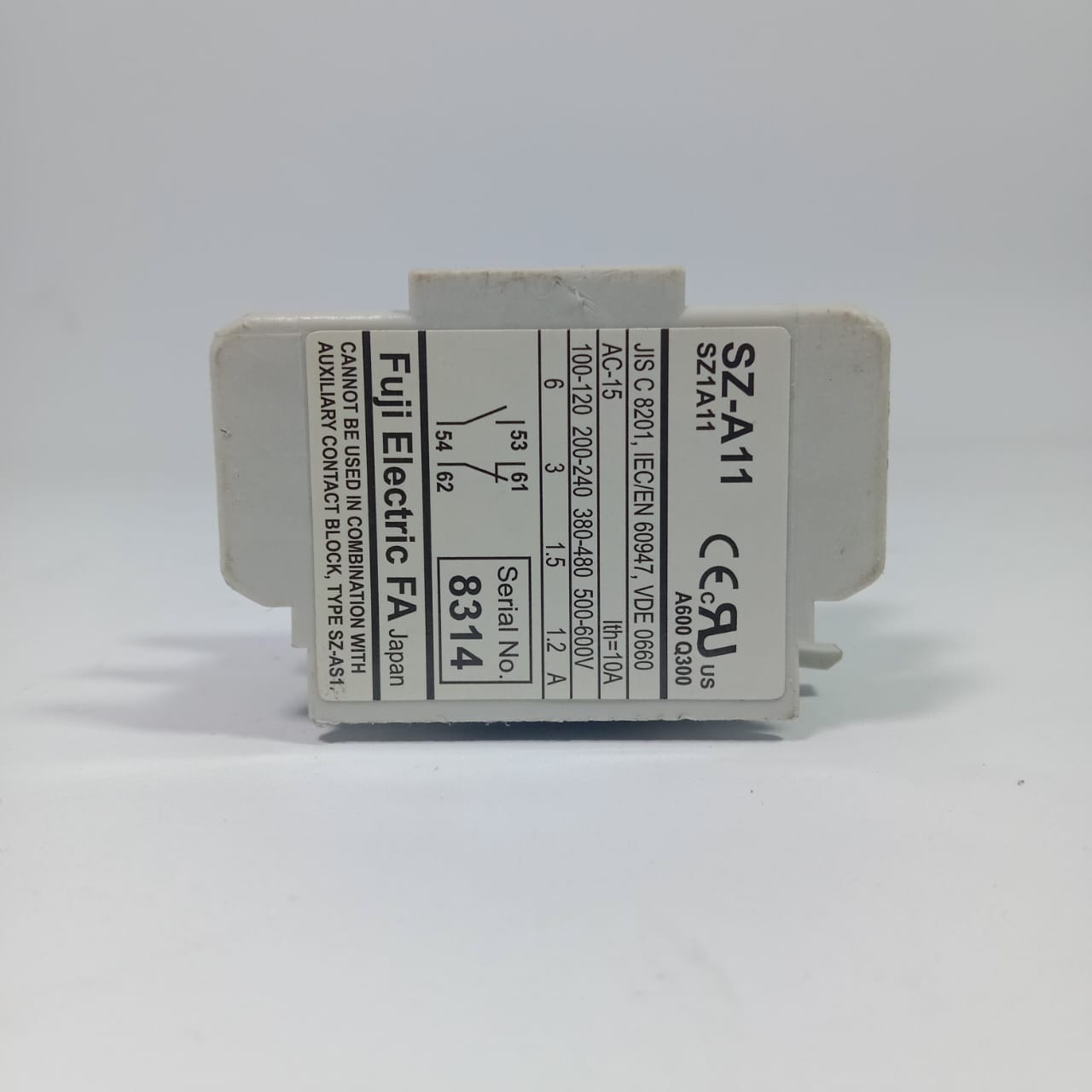 Fuji Electric FA SZ-A11 Auxiliary Contact Unit in Pakistan thumbnail 3