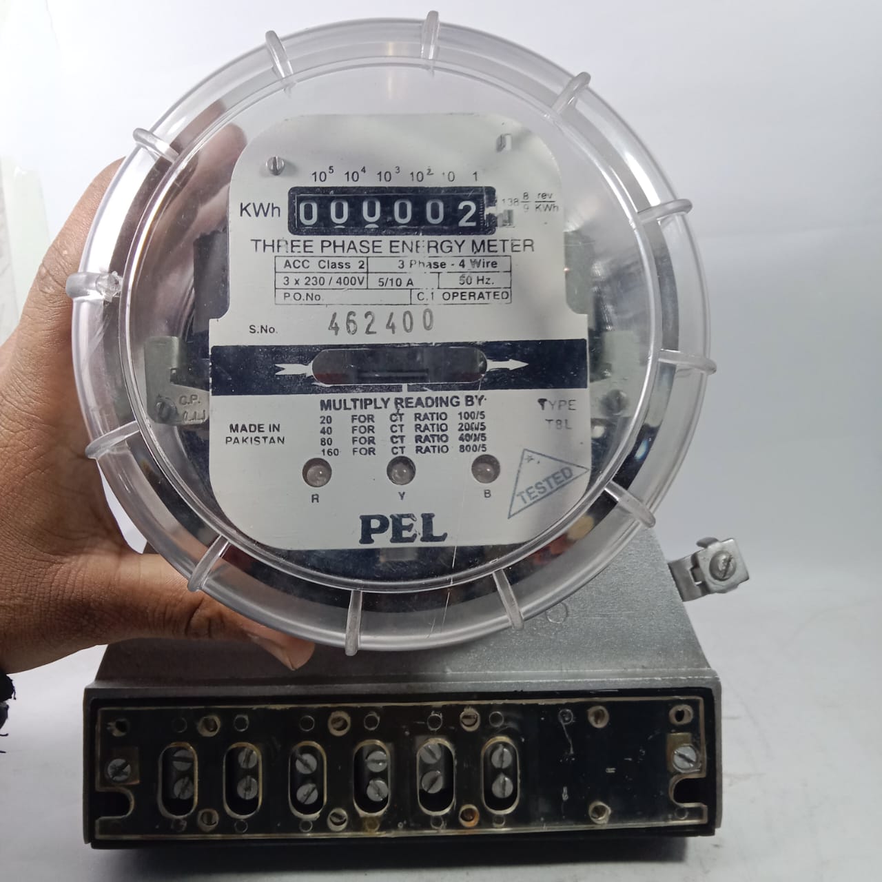 PEL Three-Phase Energy Meter (Refurbished) in Pakistan thumbnail 3