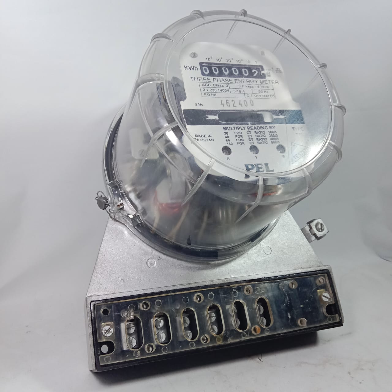 PEL Three-Phase Energy Meter (Refurbished) in Pakistan thumbnail 6