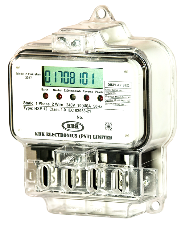 KBK Single Phase Energy Meter  sub meter in Pakistan