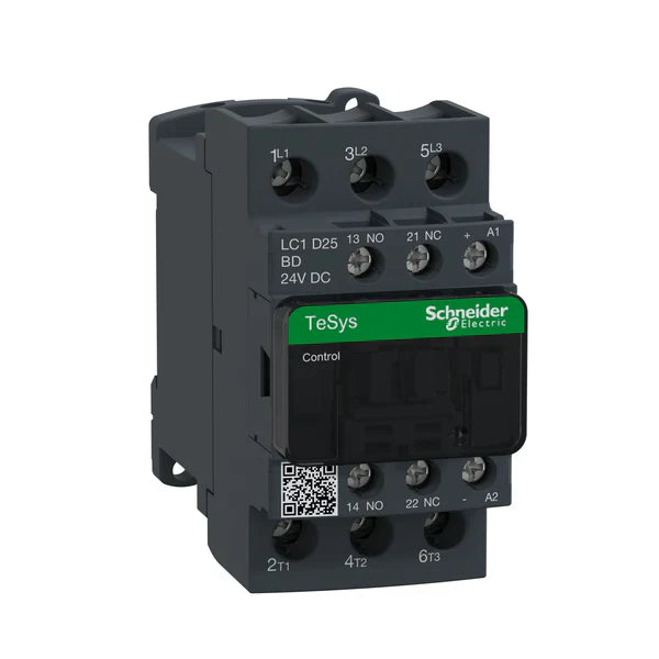 Schneider DIN Rail Power Contactors in Pakistan - LC1D25BD thumbnail 2