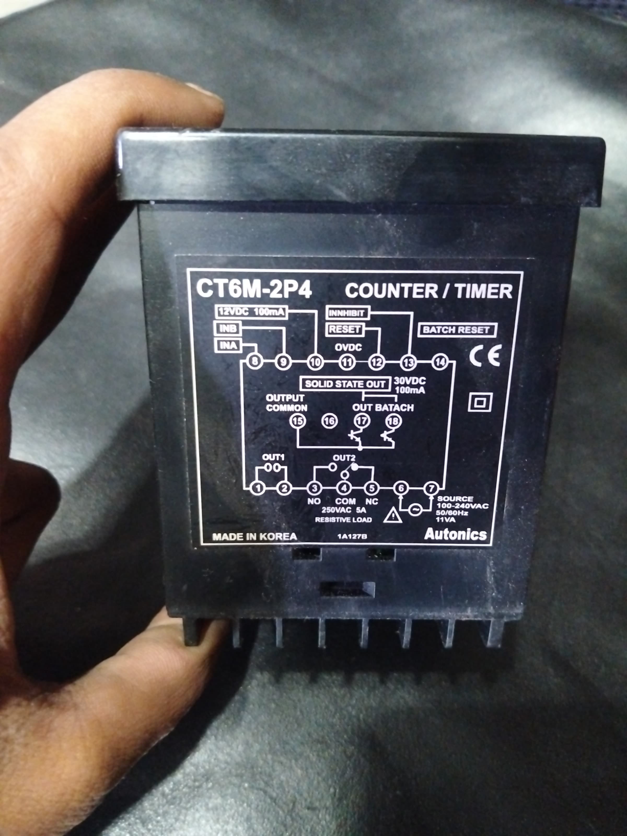 Autonics CT6M-2P Counter  used  in  Pakistan thumbnail 4