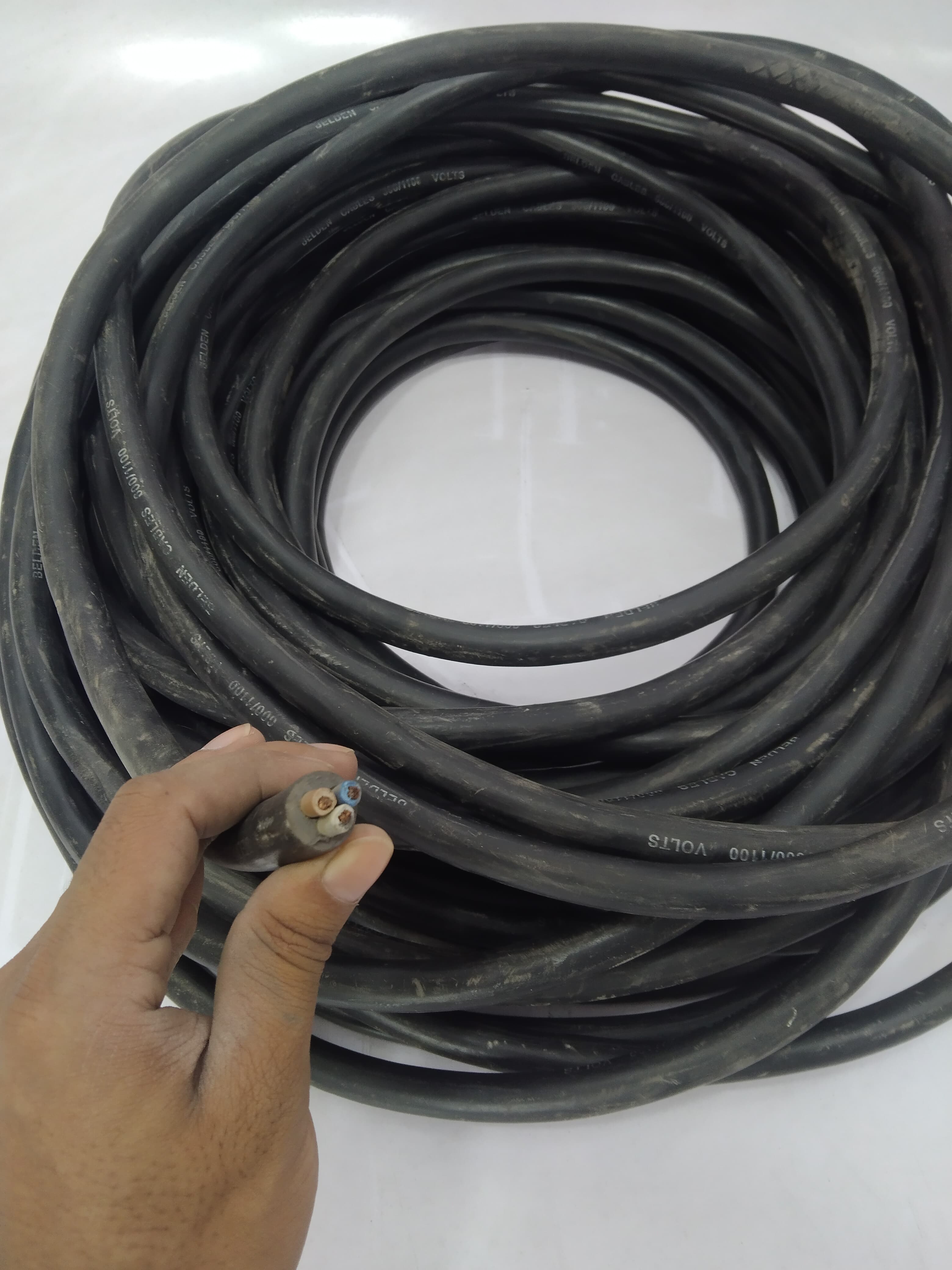 4mm 3 core cable flexible  in per foot Pakistan thumbnail 3