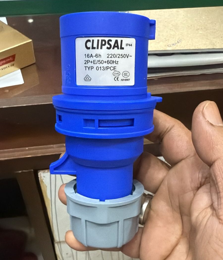 CLIPSAL TYP 113/PCE CEE-Connector and CEE Wall-Mounted Socket in Pakistan - 32A/3P thumbnail 4