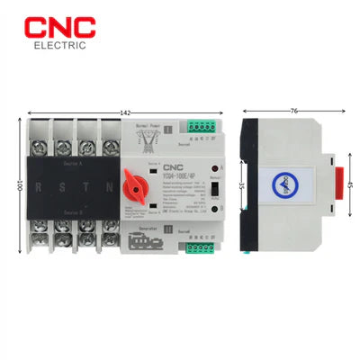 CNC YCQ4-100E/4P ATS Automatic Dual Power Switch in Pakistan thumbnail 5
