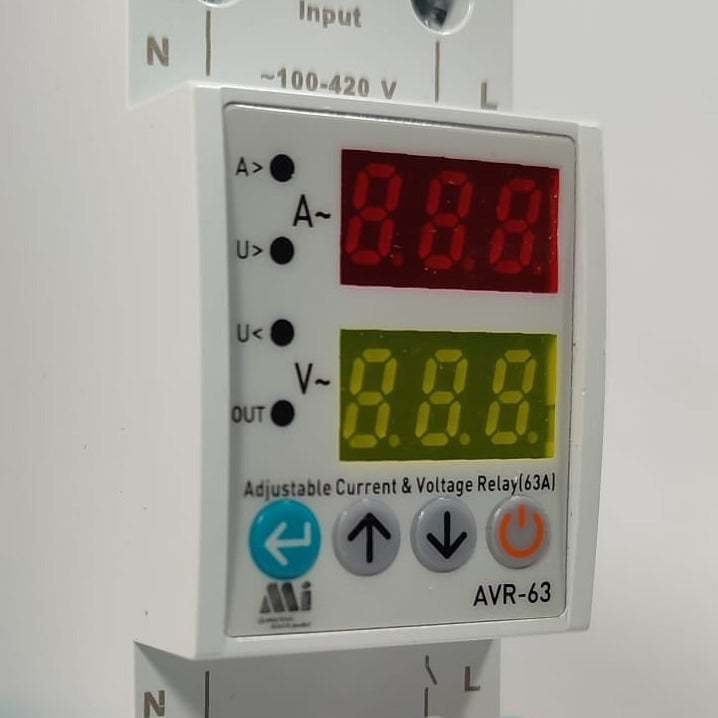 Mi AVR-XX Over & Under Voltage and Current Protraction Relay in Pakistan thumbnail 3