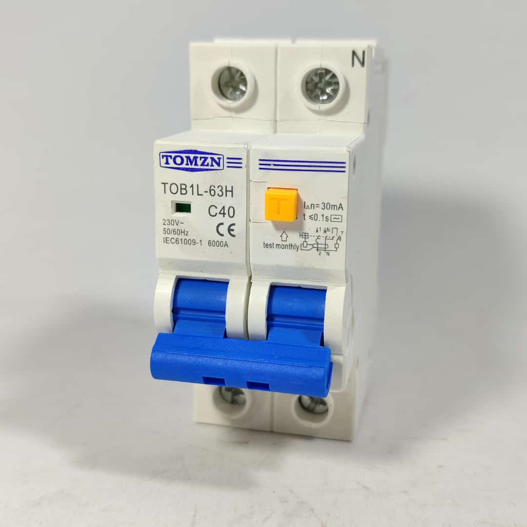 TOMZN TOB1L-63H 30A 2POLE 230V Residual Current Circuit Breaker in Pakistan - 10A