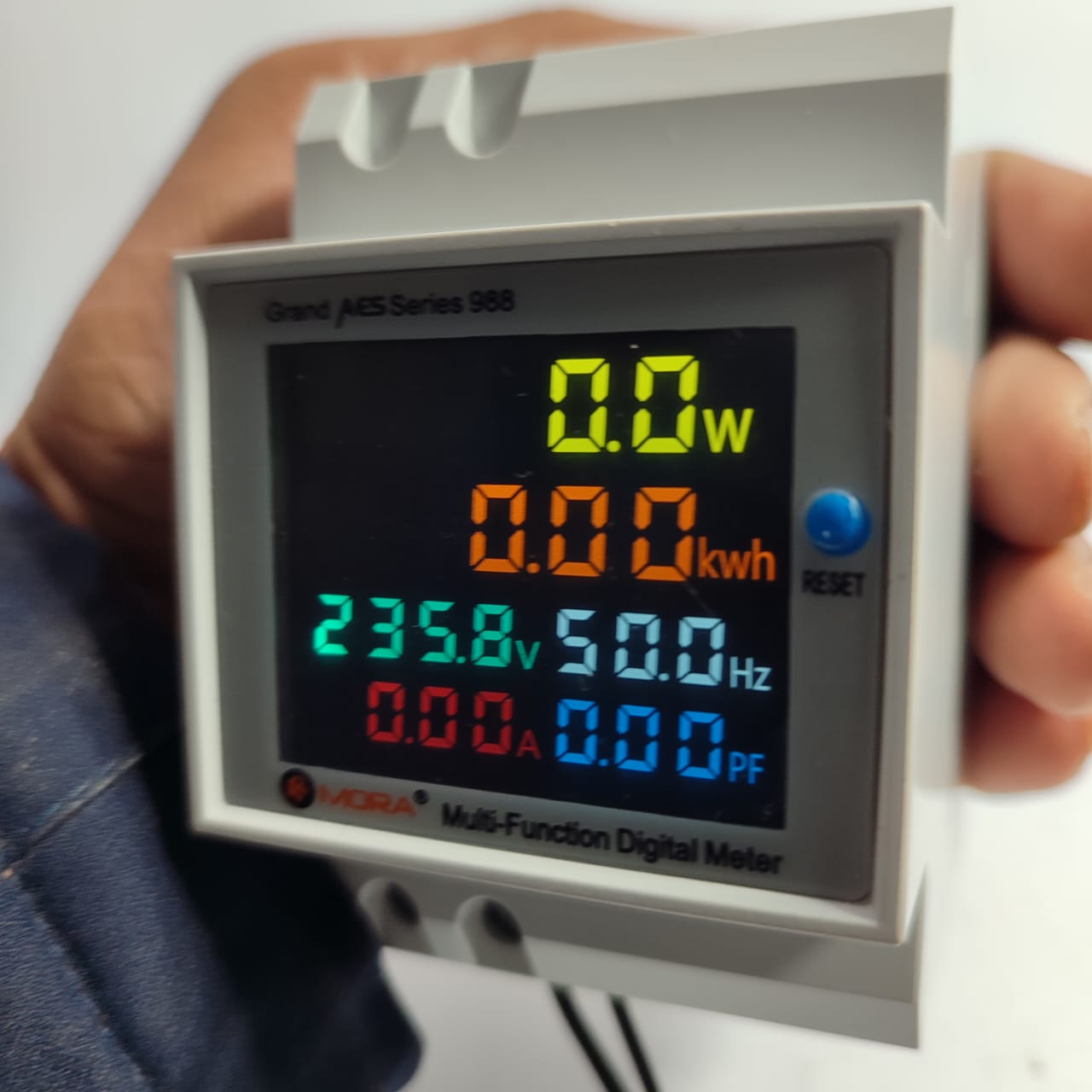 MORA 6 in 1 Din Rail Electric Energy Meter in Pakistan