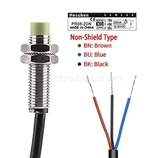 Inductive Proximity Sensor PR08-2DN in Pakistan - PR08-2DN thumbnail 3