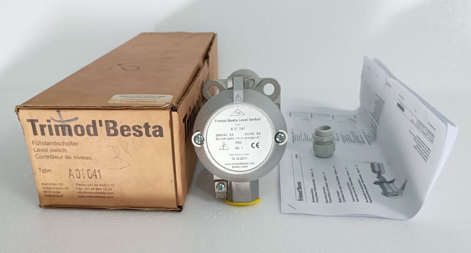 TRIMOD Besta Type A 01-041 Horizontal Float Level Switch in Pakistan thumbnail 4