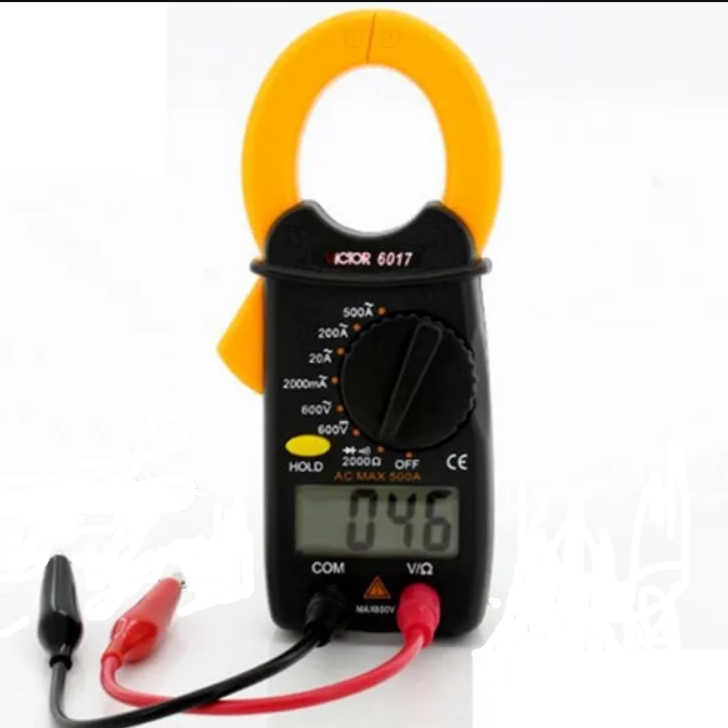 VICTOR 6017 AC Digital Clamp Meter in Pakistan thumbnail 7